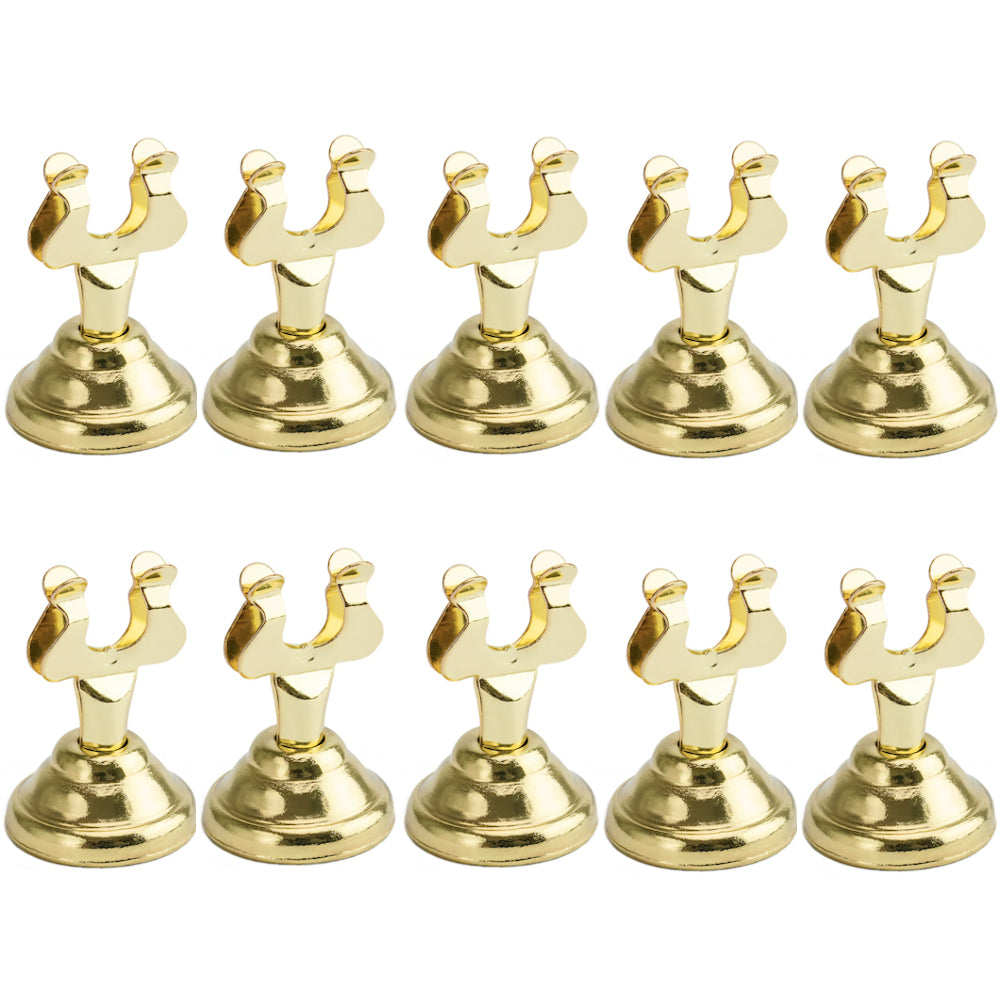 Mini Gold Table Sign - Pack of 10