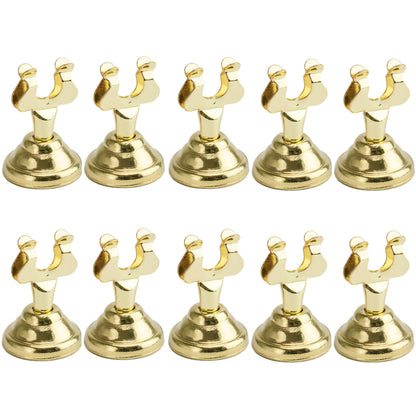 Mini Gold Table Sign - Pack of 10